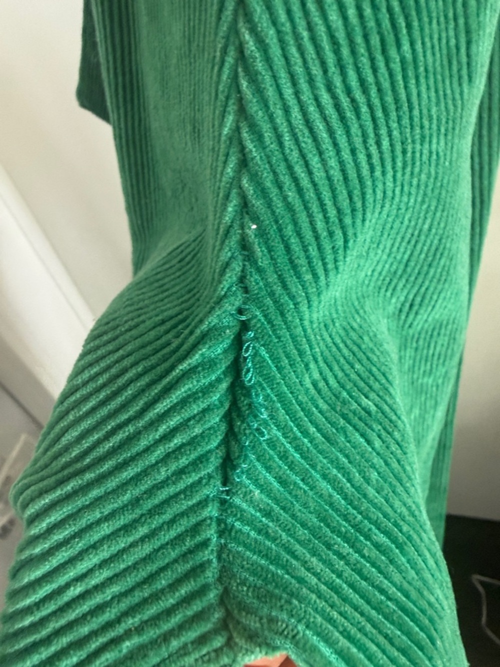 STAUD Emerald Green Wide-Leg Tie-Waist Travis Jumpsuit size 0 - Picture 7 of 9